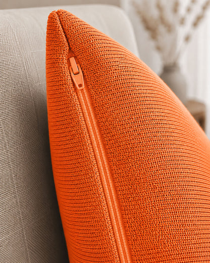 Dekokissen Mango - Sommerliches Orange
