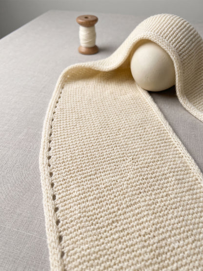 Sophie Scarf Weiß - Edles Basic